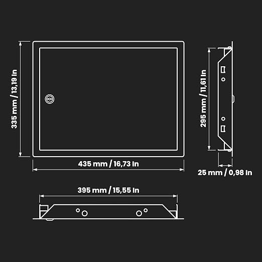 Repa Market 16 x 12 Inch Access Panel - Image 2