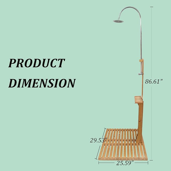 Outdoor Garden Pool Shower - Image 6