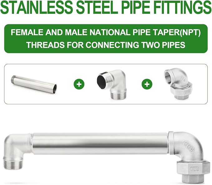 TAISHER 1PCS Stainless Steel Pipe Fittings - Image 6