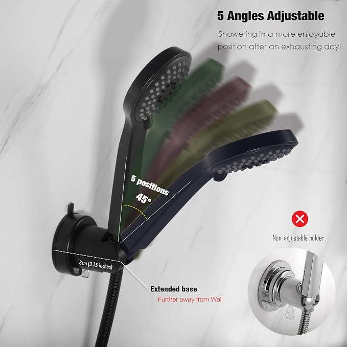 Handle held Shower Head Holder Suction Cup - Image 4