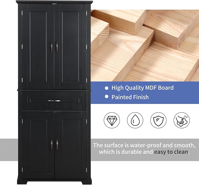 Polibi Bathroom Storage Cabinet - Image 6
