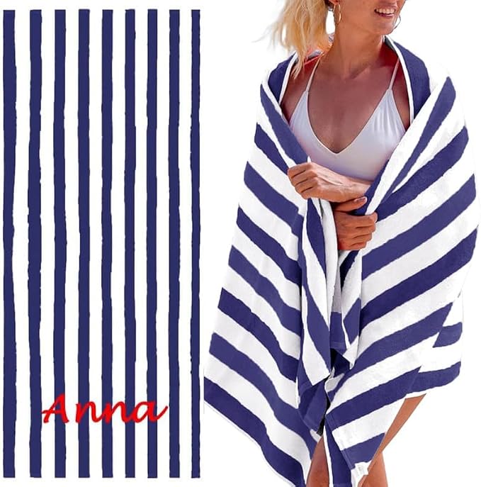 Personalized Passion Beach Towels by PersonalizedPassion