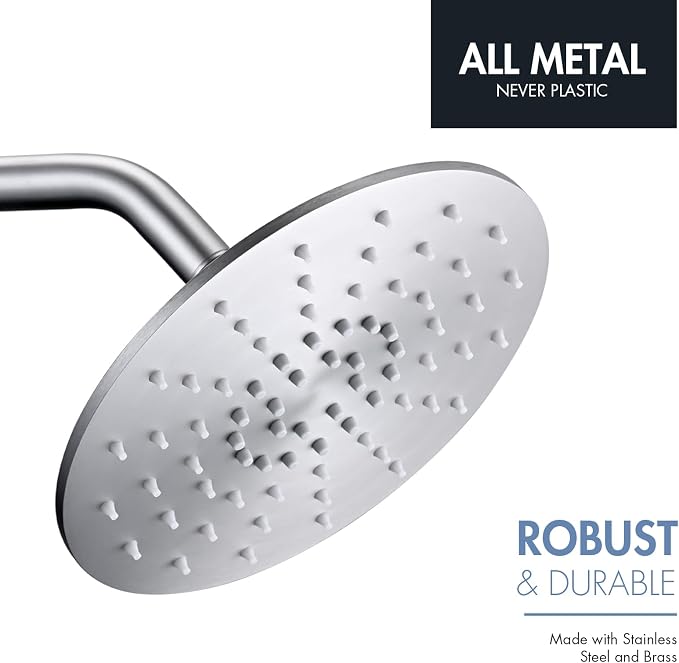 Rainfall Shower Head, MEDIOMI Rain Shower Head Set - Image 3