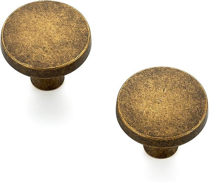 Ravinte 5 Pack Drawer Pulls 1-1/4 Inch Kitchen Cabinet Knobs Solid Round - Image 9