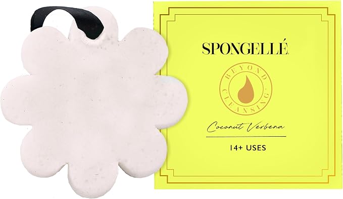 Spongelle Coconut Verbena Wild Flower Buffer Body Scrubber by Spongell%C3%A9