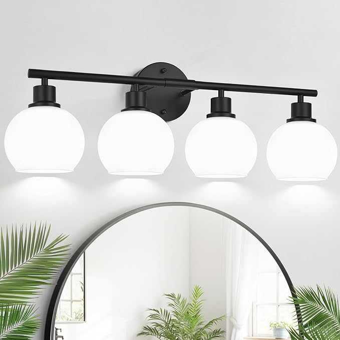 4-Light Bathroom Light Fixtures, Vanity Lights by Indoibrightenyourbathroom