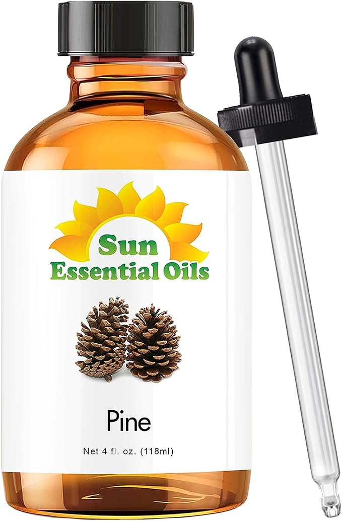 Sun Essential Oils: Pine Essential Oil 4 oz by SunEssentialOils