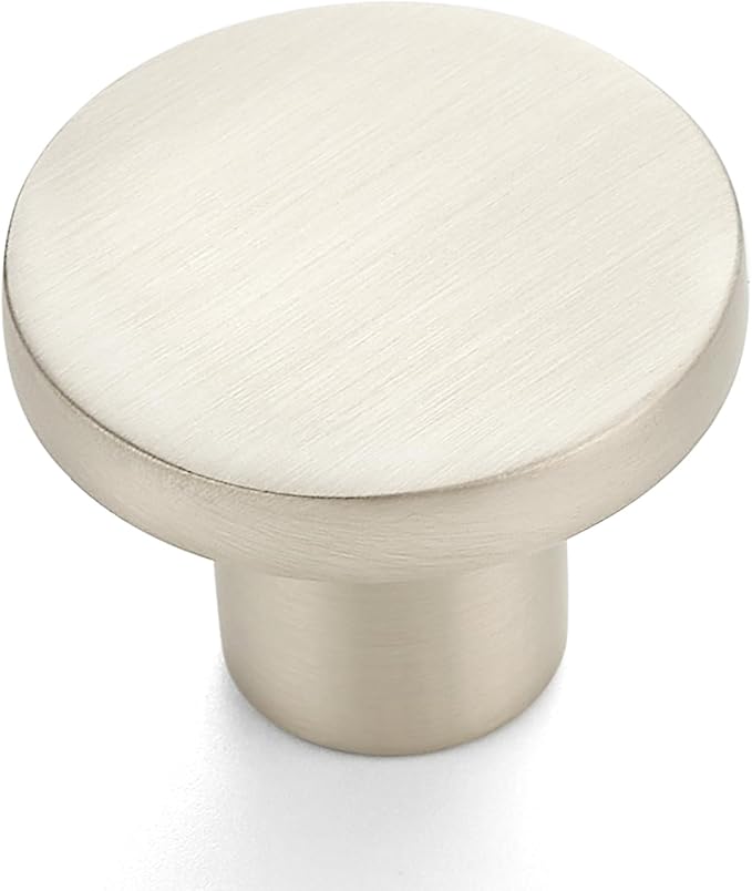 Ravinte 45 Pack Cabinet Knobs Brushed Nickel Kitchen Cabinet Knobs Round by Ravinte