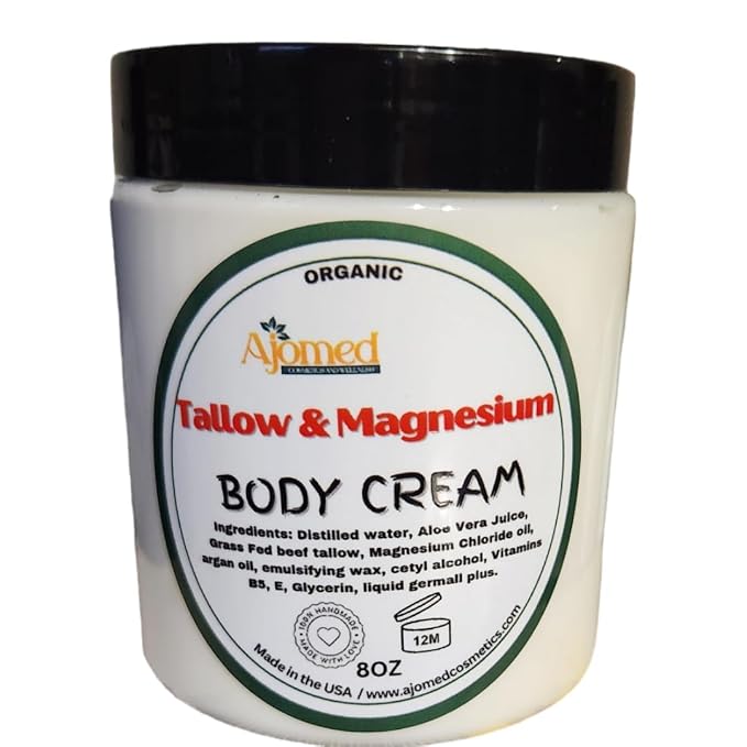 Tallow & Magnesium Body butter by AJOMEDCOSMETICSANDWELLNESS
