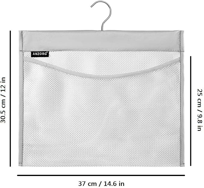 Mesh Shower Organizer Hanging Caddy Quick Dry Bathroom Storage - Image 7