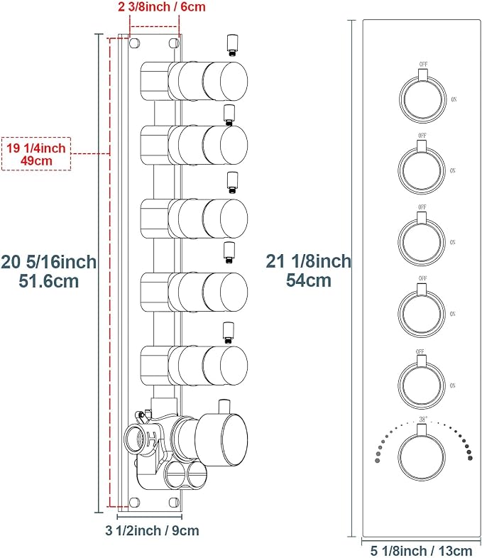Thermostatic Shower System - Image 9
