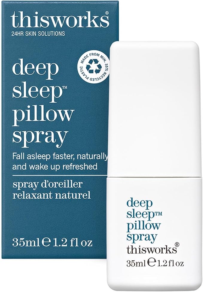 THISWORKS Deep Sleep Pillow Spray – Fast-Acting Natural Formula by THISWORKS