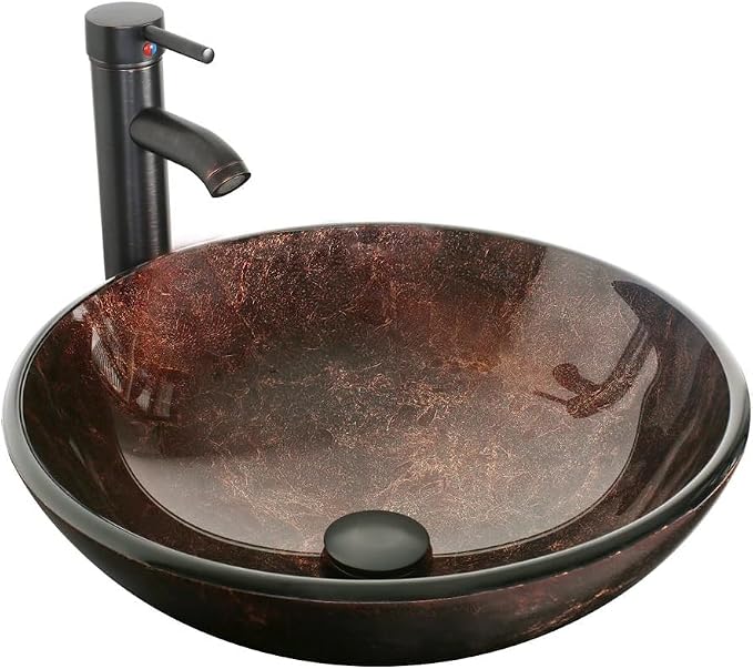 UEV Rustic Brown 36" Bathroom Vanity - Image 7