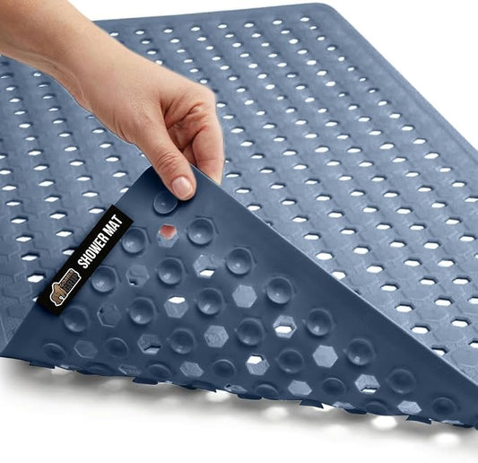 GORILLA GRIP Patented Bath Tub Shower Mat, Machine Washable Bathtub Floor Liner by GorillaGrip