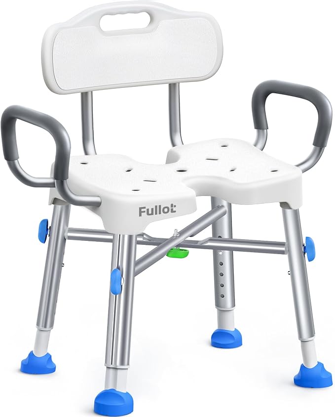 Ergonomic H-Shaped Shower Chair by FULLOT