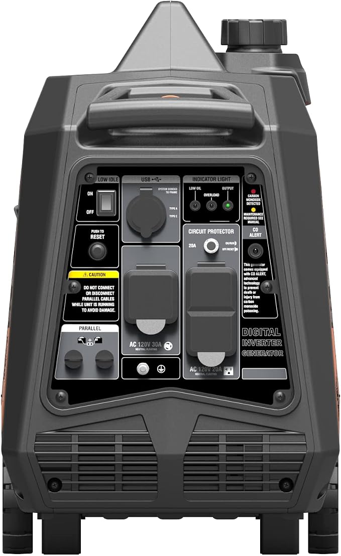 GENMAX Generator，EPA Compliant, Eco-Mode Feature, Ultra Lightweight - Image 4