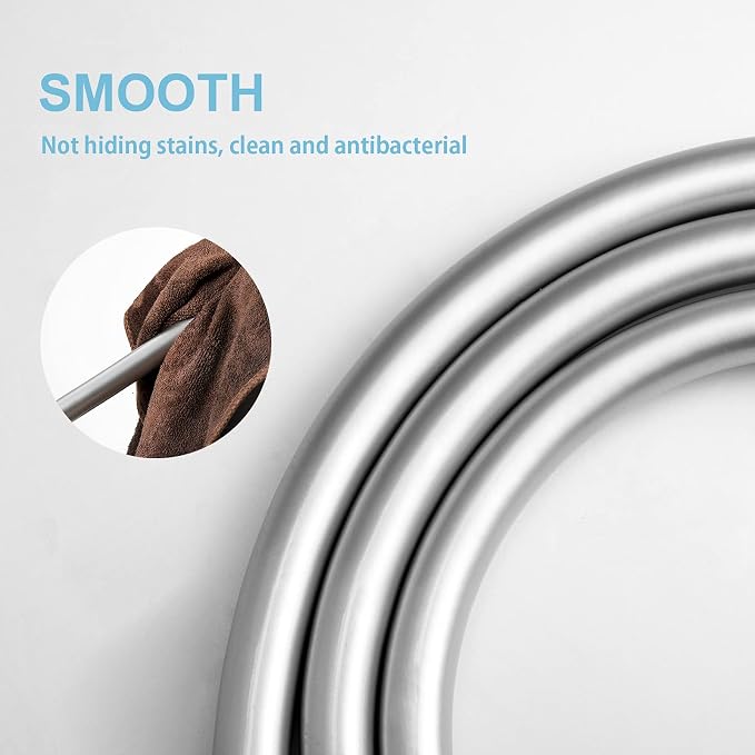 OFFO Ultra-Flex Shower Hose, 138 in Premium RV PVC Handheld Shower Head Hose - Image 6