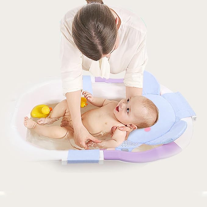 AIR&TREE Baby Bath Seat Support Net, Quick Drying, Adjustable, Comfortable - Image 6