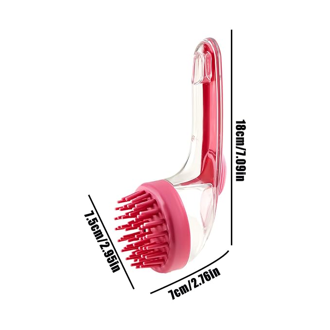 Pet Bathing Brush – Gentle Dog And Cat Scrubber - Image 5