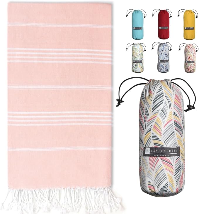 BAY LAUREL Turkish Beach Towel by BayLaurel