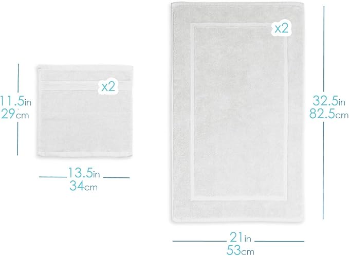Hearth & Harbor Bath Mat Towels - Image 8