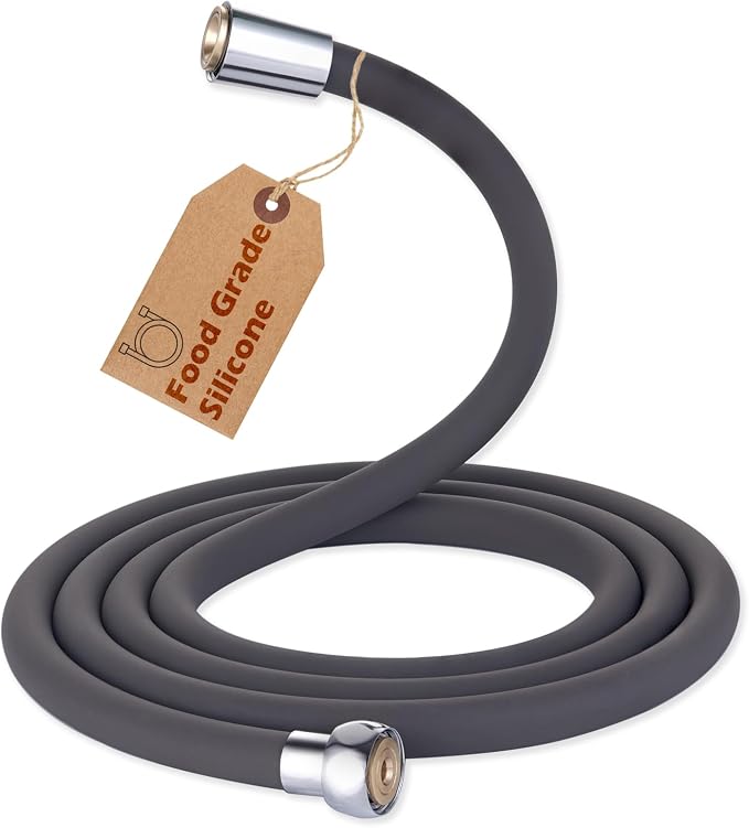 Ultra-Soft Silicone Shower Hose 59 Inches by CWPW