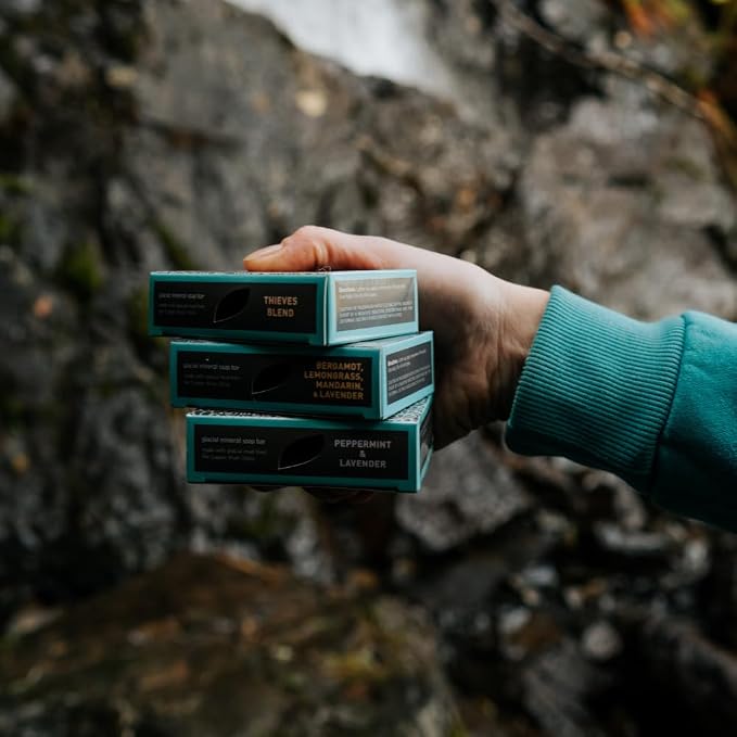 Alaska Glacial Cold-Process Mineral Clay Soap Bar made - Image 6