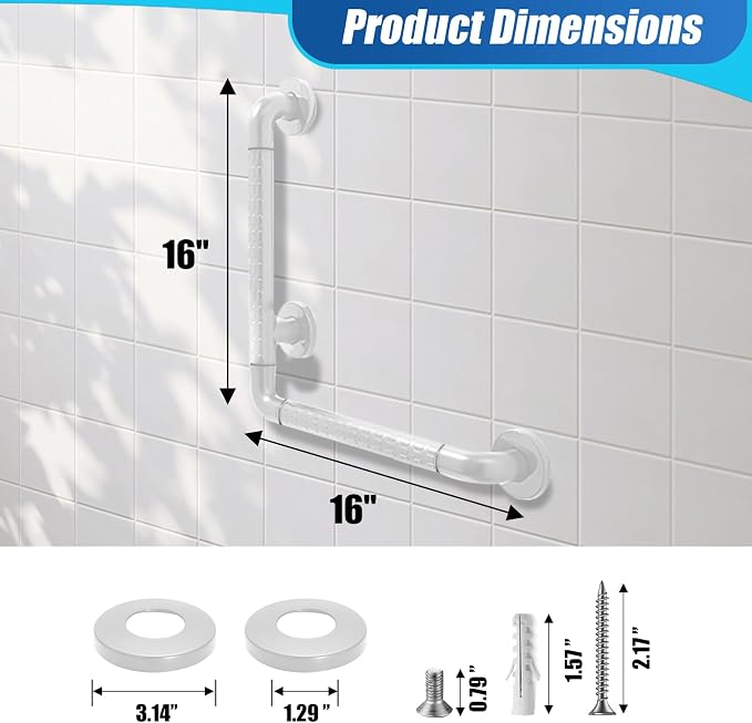 FSA Eligible, L Shaped Grab Bar - Image 5