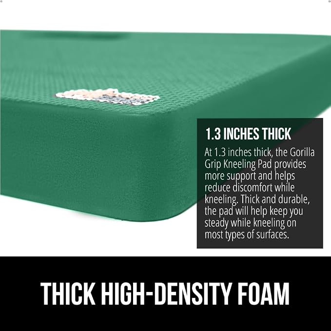 GORILLA GRIP Extra Thick Patent Pending Soft Foam Kneeling Pad, Supportive - Image 3