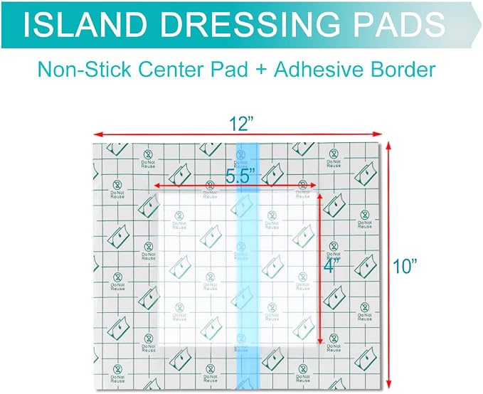 10"x12" Waterproof Shower Cover Incision Bandages - Image 6