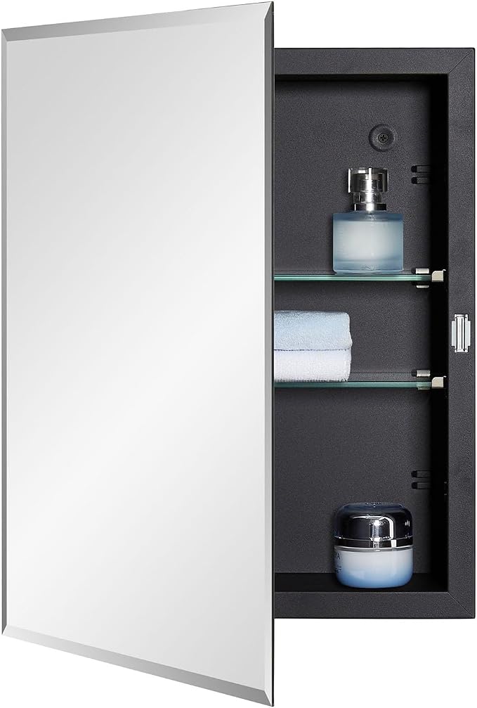 Black Bathroom Medicine Cabinet by MedicineCabinetsMirrors