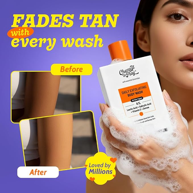 Chemist at Play Body Wash Exfoliating - Image 2