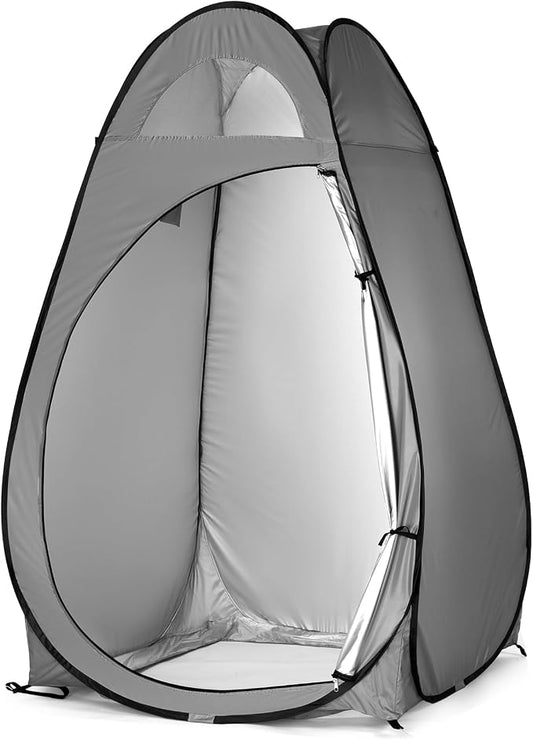 Pop Up Privacy Shower Tent, Portable Outdoor Bathroom Toilet Changing Dressing by Shyneer