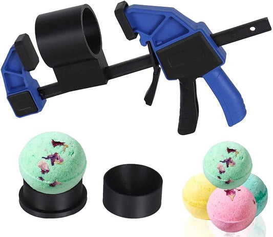 Bath Bomb Press Machine with Bath Bomb Molds Shower Steamer Molds Shampoo Bar by MENEDC