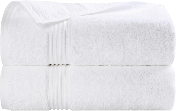 Superior Egyptian Cotton Bath Towel Set, Home Bathroom Towels, Guest Bath - Image 2