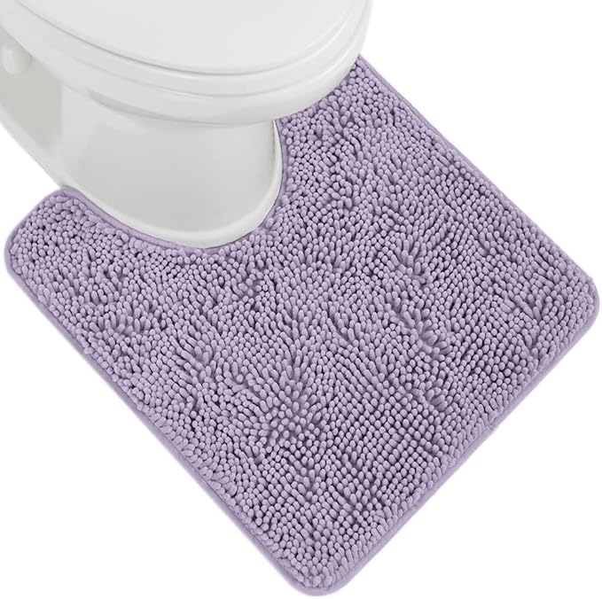 GORILLA GRIP Plush Absorbent Shaggy Chenille Bath Rug Mat by GorillaGrip