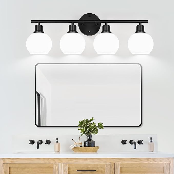 4-Light Bathroom Light Fixtures, Vanity Lights - Image 9