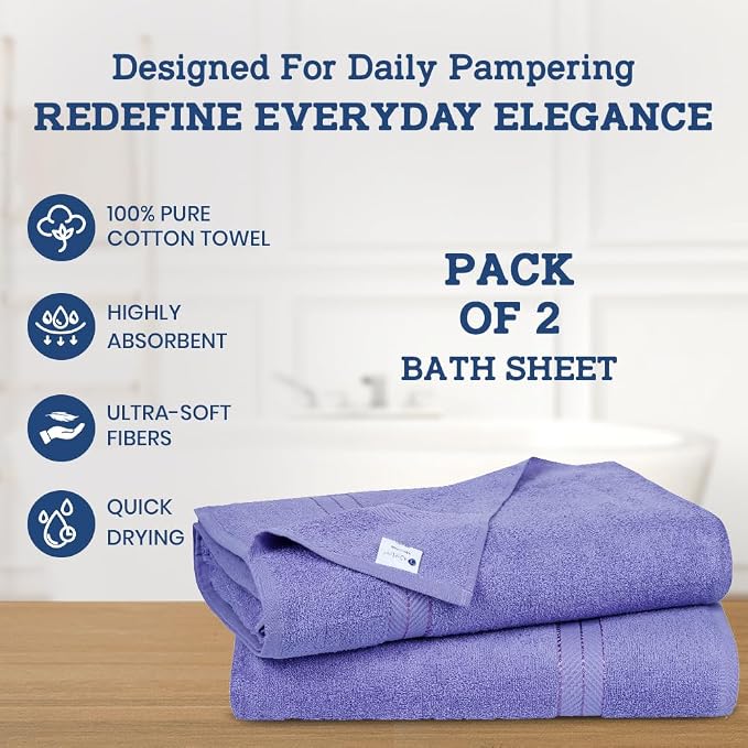 Casa Lino Bath Sheets Set Extra Large - Image 2