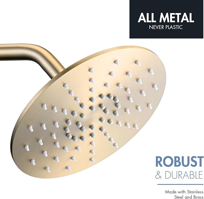 Rainfall Shower Head, MEDIOMI Rain Shower Head Set - Image 3