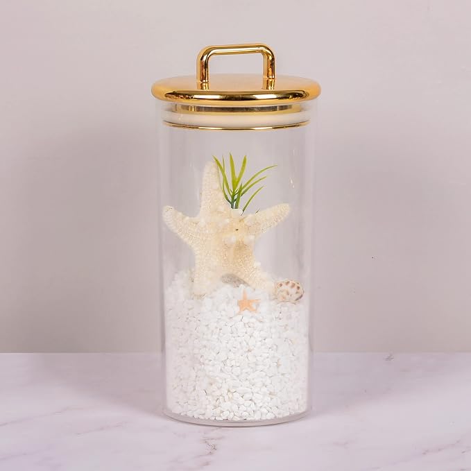 2 Pack 32 oz Large Acrylic Storage Apothecary Jar - Image 6