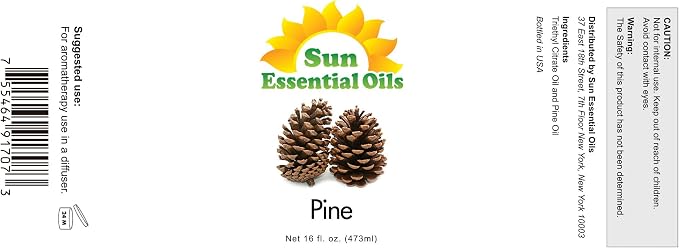 Sun Essential Oils – Pine Essential Oil 16 oz Bulk - Image 2