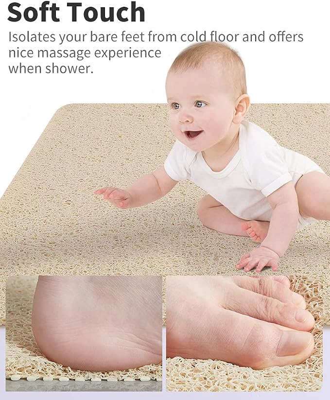 Non Slip Shower Mat, Comfortable Bath mat - Image 2