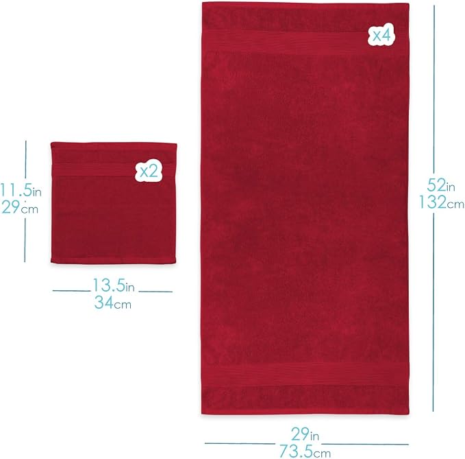 Hearth & Harbor Bath Towels for Bathroom - Image 8