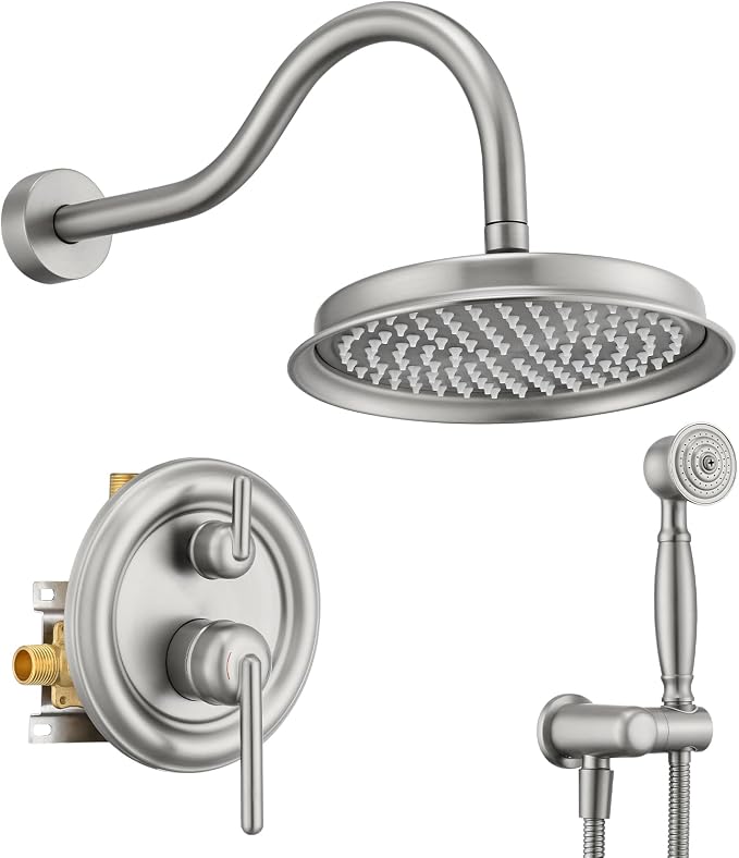 Rainfall Shower System Shower Faucet Set by Wintap