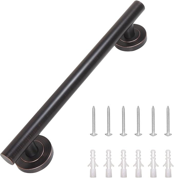 Lava Odoro Shower Grab Bar, Modern Stainless Steel Handicap Grab Bar - Image 2