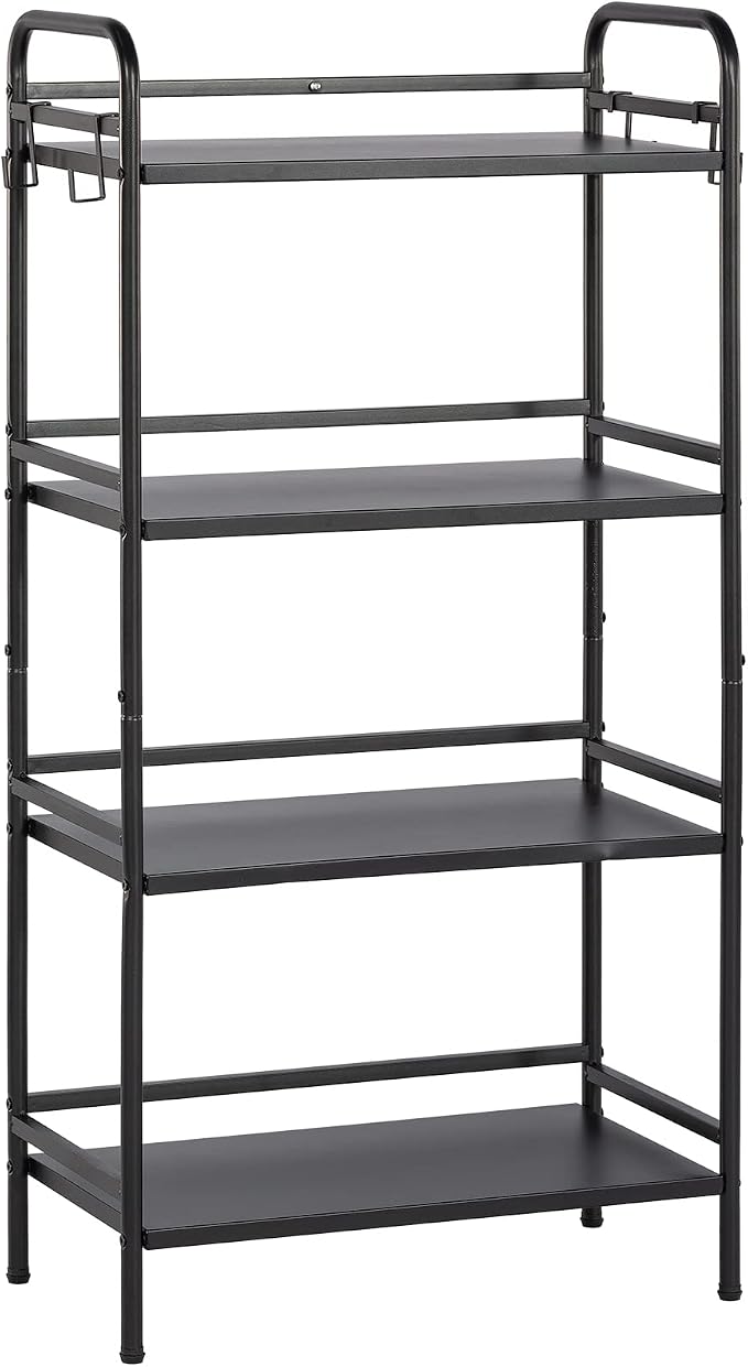 HDANI Storage Shelves, 4-Tier Metal Storage Rack by HDANI