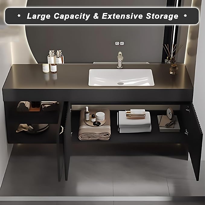 64IN Floating Bathroom Vanity - Image 5