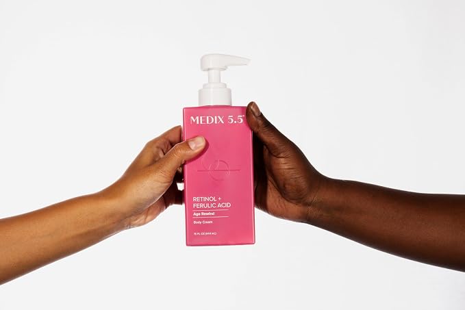 Medix 5.5 Retinol Body Lotion Firming Moisturizer | Crepey Skincare Treatment | - Image 9