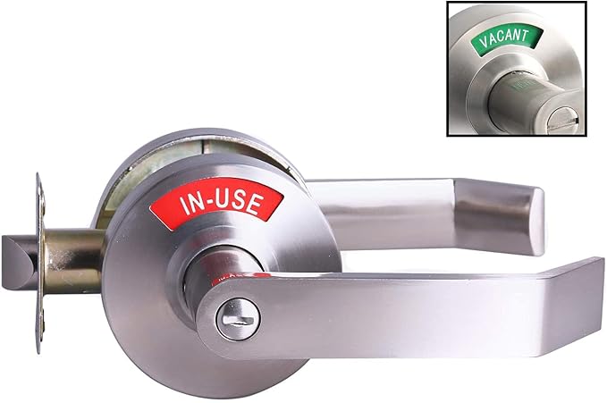 LYNN HARDWARE Medium/Heavy Duty Designer Commercial Lever Door Lock by LYNNHARDWARE