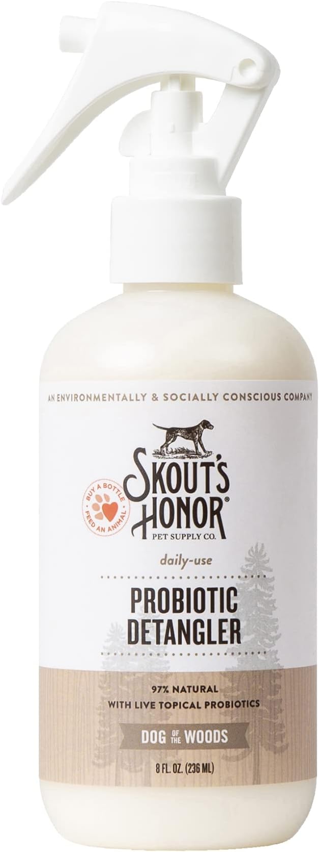 Skout's Honor Probiotic Pet Detangler Spray by SKOUTSHONOR